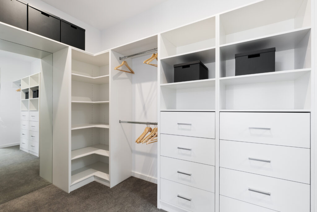 walk in wardrobe
